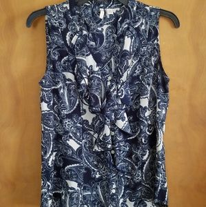Womens sleeveless blouse